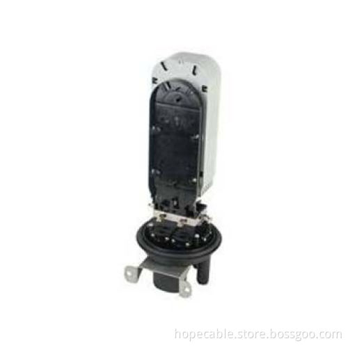 1-6 pieces of FOST 8524 with 24 or 48 fibers per tray, 1 large oval port 4 round ports